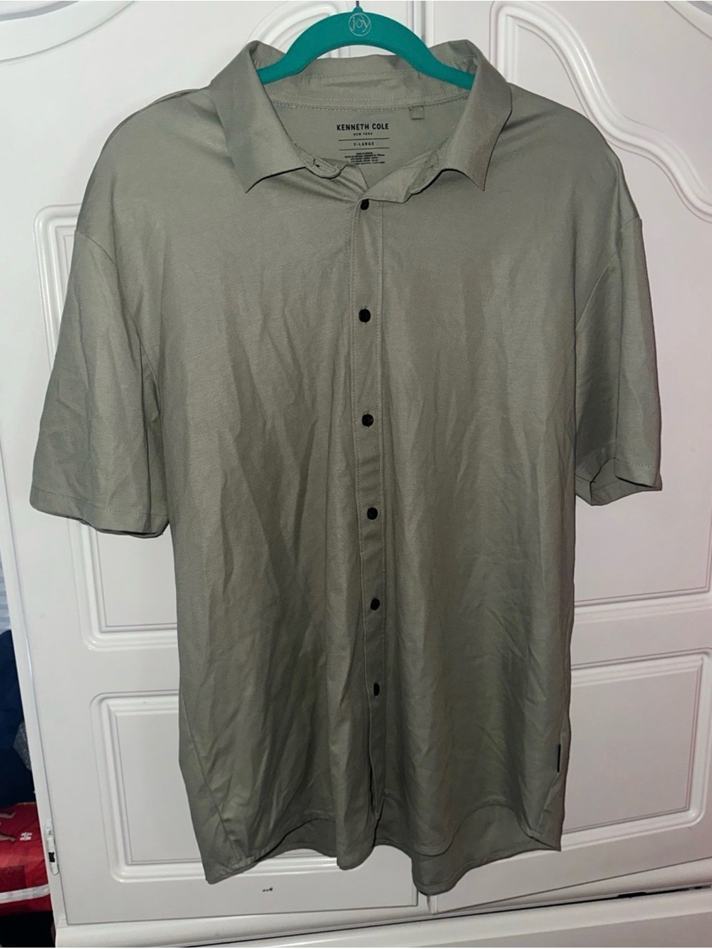 Kenneth Cole olive Green Button-Up Shirt – Size XL – NWOT